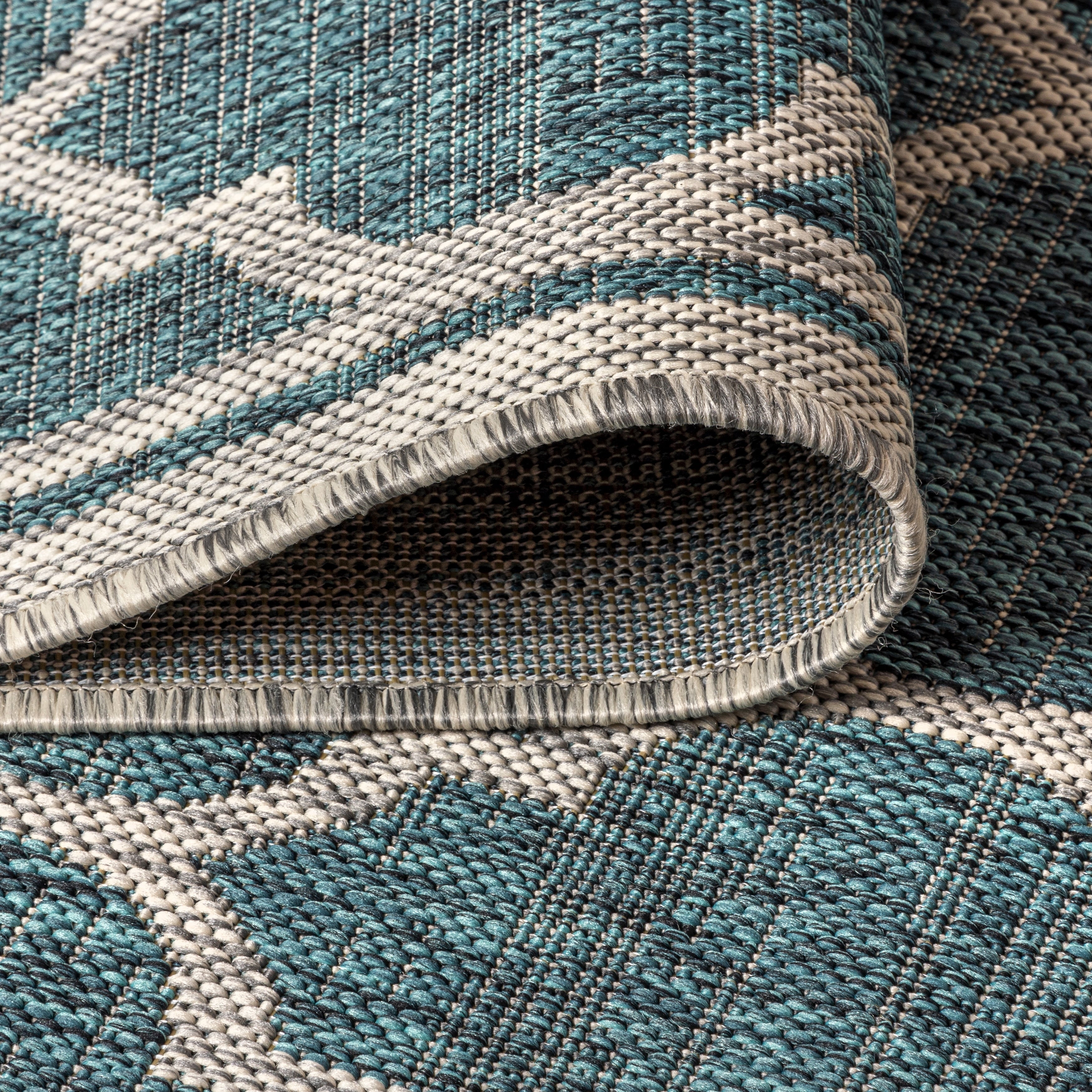 JONATHAN Y Zinnia Textured Weave Indoor/Outdoor Area Rug