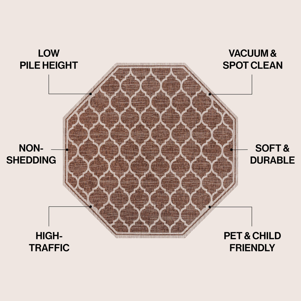 JONATHAN Y Zinnia Textured Weave Indoor/Outdoor Area Rug