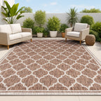 JONATHAN Y Zinnia Textured Weave Indoor/Outdoor Area Rug