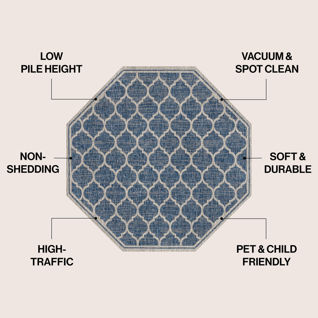 JONATHAN Y Zinnia Textured Weave Indoor/Outdoor Area Rug