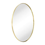 TEHOME Javell Oval Metal Wall Mirror