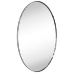TEHOME Javell Oval Metal Wall Mirror