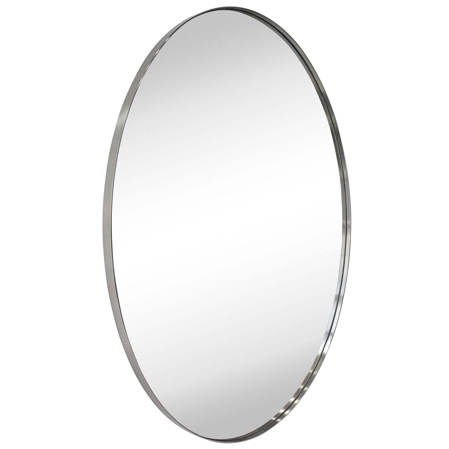 TEHOME Javell Oval Metal Wall Mirror