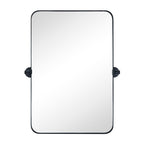 TEHOME Jonathan Rectangle Pivot Tilt Metal Wall Mirror