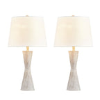 KAWOTI 27 Distressed Table Lamp Set (Set of 2)