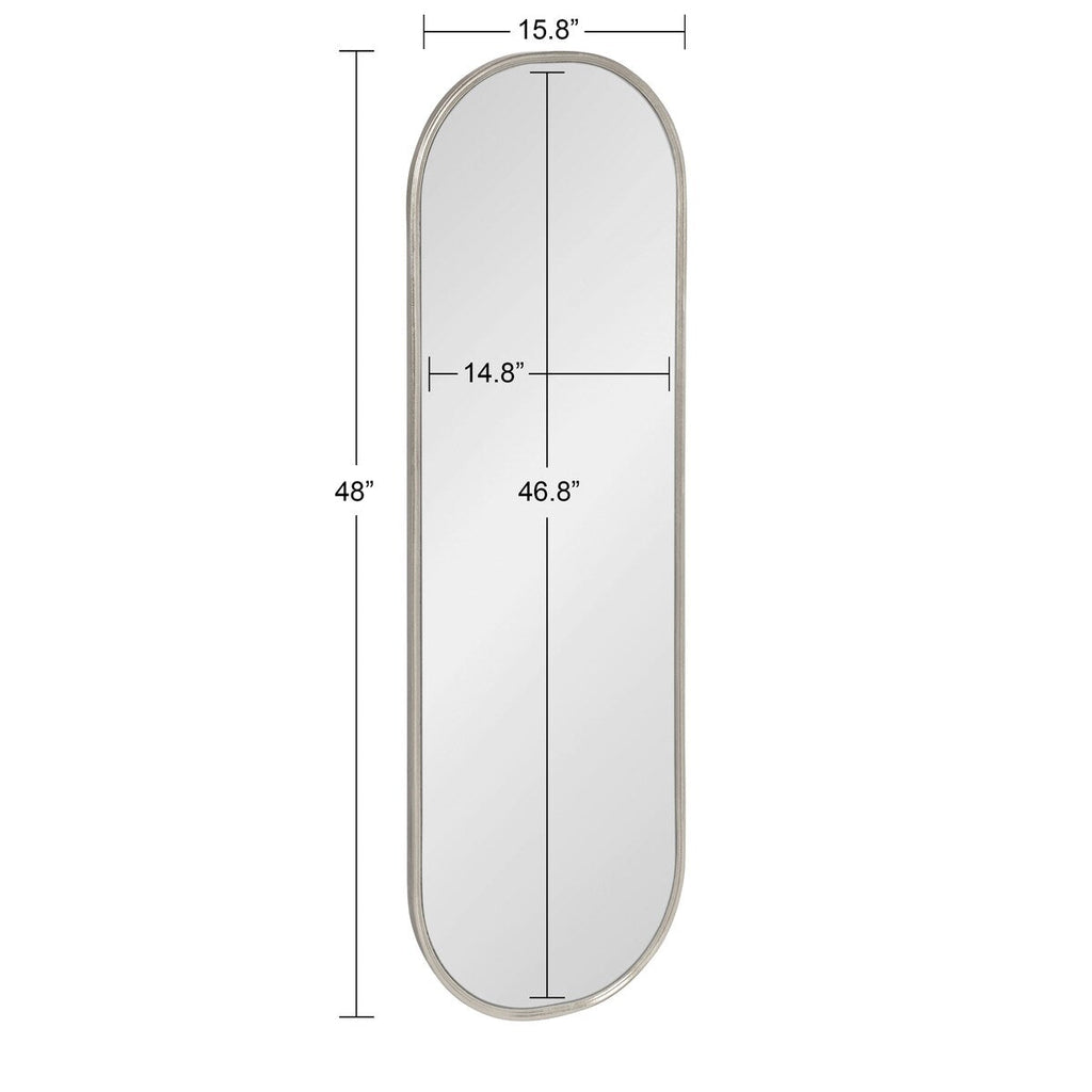 Kate and Laurel Caskill Capsule Framed Wall Mirror