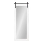 Kate and Laurel Cates Rustic Rectangular Wall Mirror