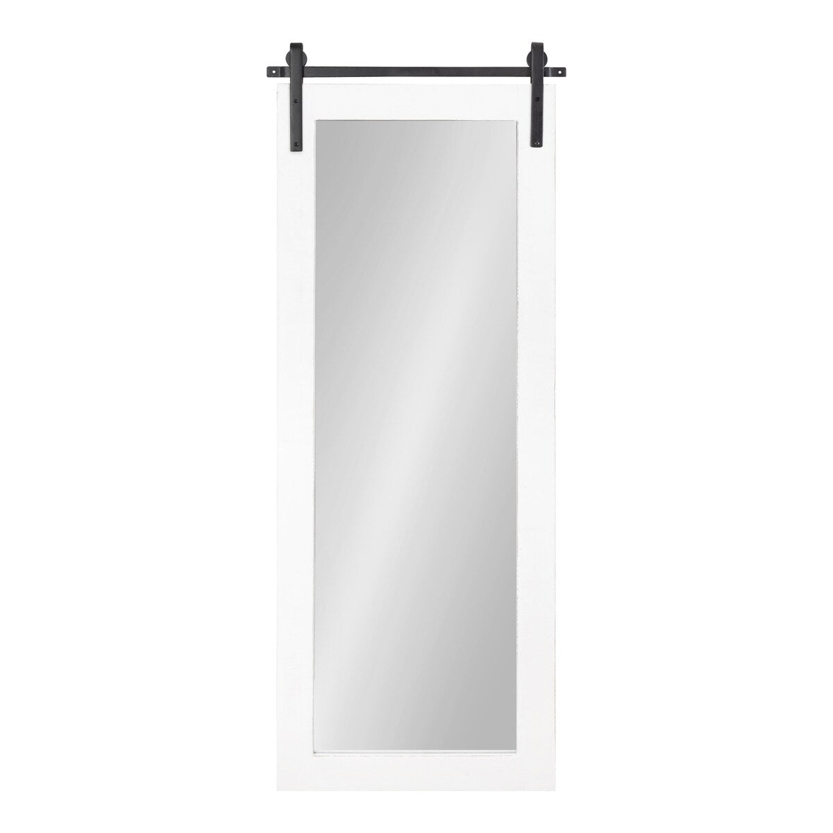 Kate and Laurel Cates Rustic Rectangular Wall Mirror