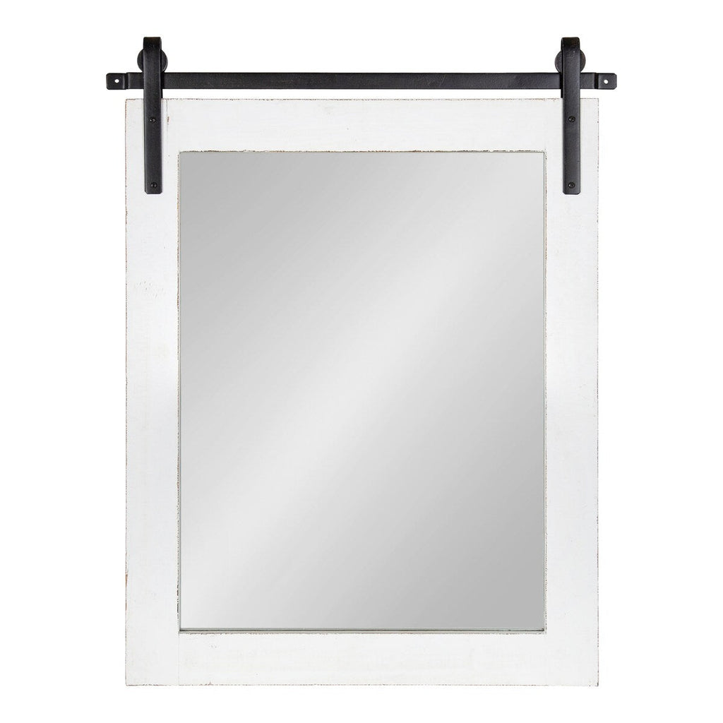 Kate and Laurel Cates Rustic Rectangular Wall Mirror