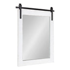 Kate and Laurel Cates Rustic Rectangular Wall Mirror