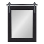 Kate and Laurel Cates Rustic Rectangular Wall Mirror