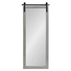 Kate and Laurel Cates Rustic Rectangular Wall Mirror