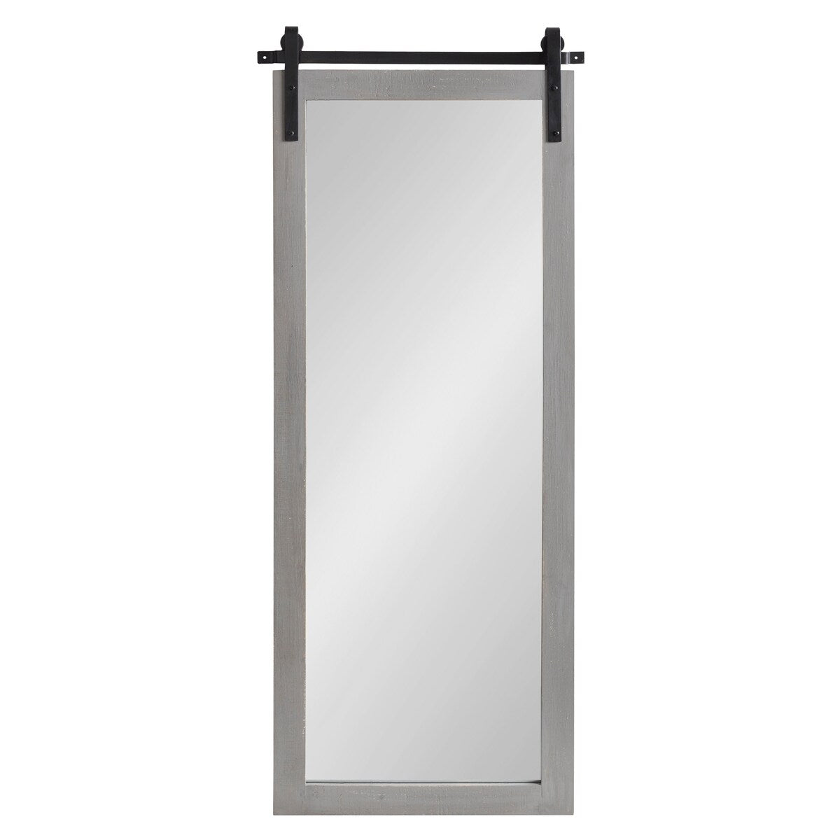 Kate and Laurel Cates Rustic Rectangular Wall Mirror