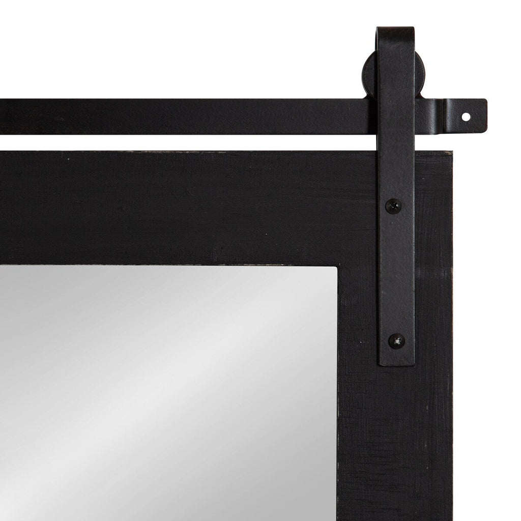Kate and Laurel Cates Rustic Rectangular Wall Mirror