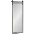 Kate and Laurel Cates Rustic Rectangular Wall Mirror