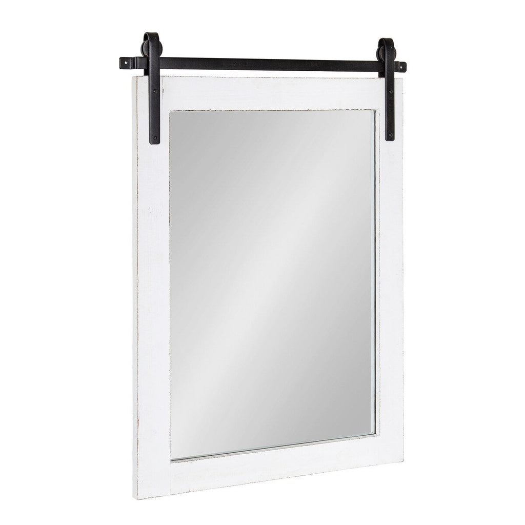 Kate and Laurel Cates Rustic Rectangular Wall Mirror