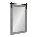 Kate and Laurel Cates Rustic Rectangular Wall Mirror