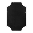 Kate and Laurel Hogan Scalloped Wood Framed Mirror