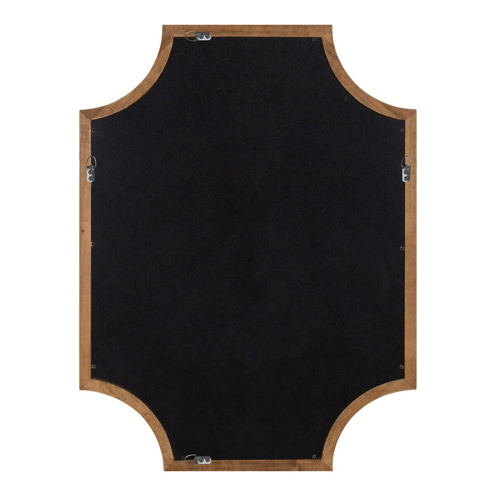 Kate and Laurel Hogan Scalloped Wood Framed Mirror