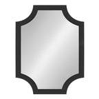 Kate and Laurel Hogan Scalloped Wood Framed Mirror