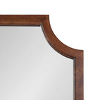 Kate and Laurel Hogan Scalloped Wood Framed Mirror