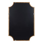 Kate and Laurel Hogan Scalloped Wood Framed Mirror