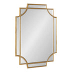 Kate and Laurel Minuette Traditional Decorative Framed Wall Mirror