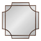 Kate and Laurel Minuette Traditional Decorative Framed Wall Mirror