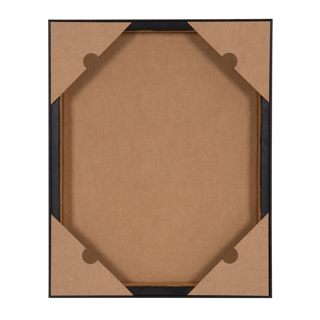 Kate and Laurel Sylvie Beaded Abstract Botanical Canvas