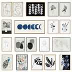 Kate and Laurel Sylvie Modern Circles Framed Canvas Set by Teju Reval