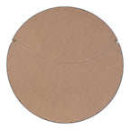 Kate and Laurel Travis Round Wood Accent Wall Mirror