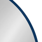 Kate and Laurel Travis Round Wood Accent Wall Mirror