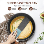 Kitchen Academy 12/30-piece Nonstick Induction Cookware Set