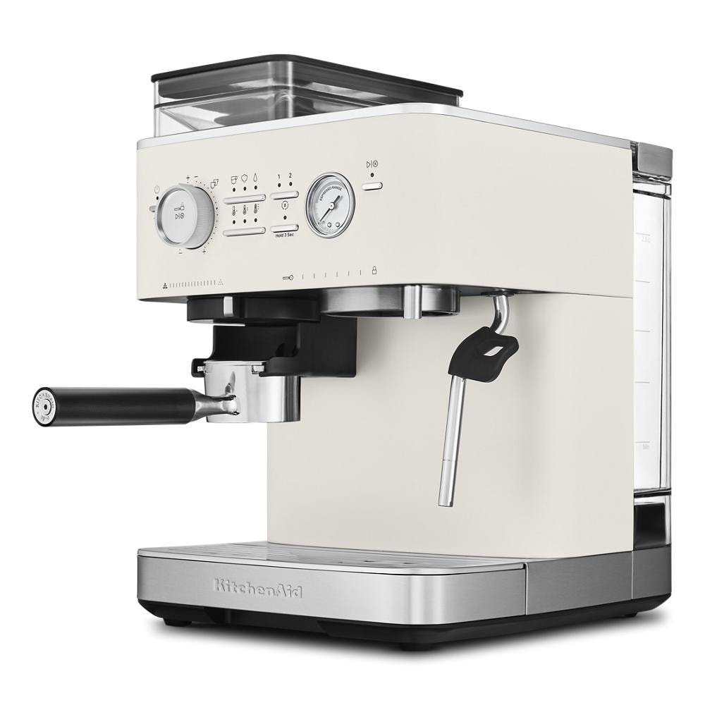 KitchenAid Semi Automatic Espresso Machine with Burr Grinder, KES6551