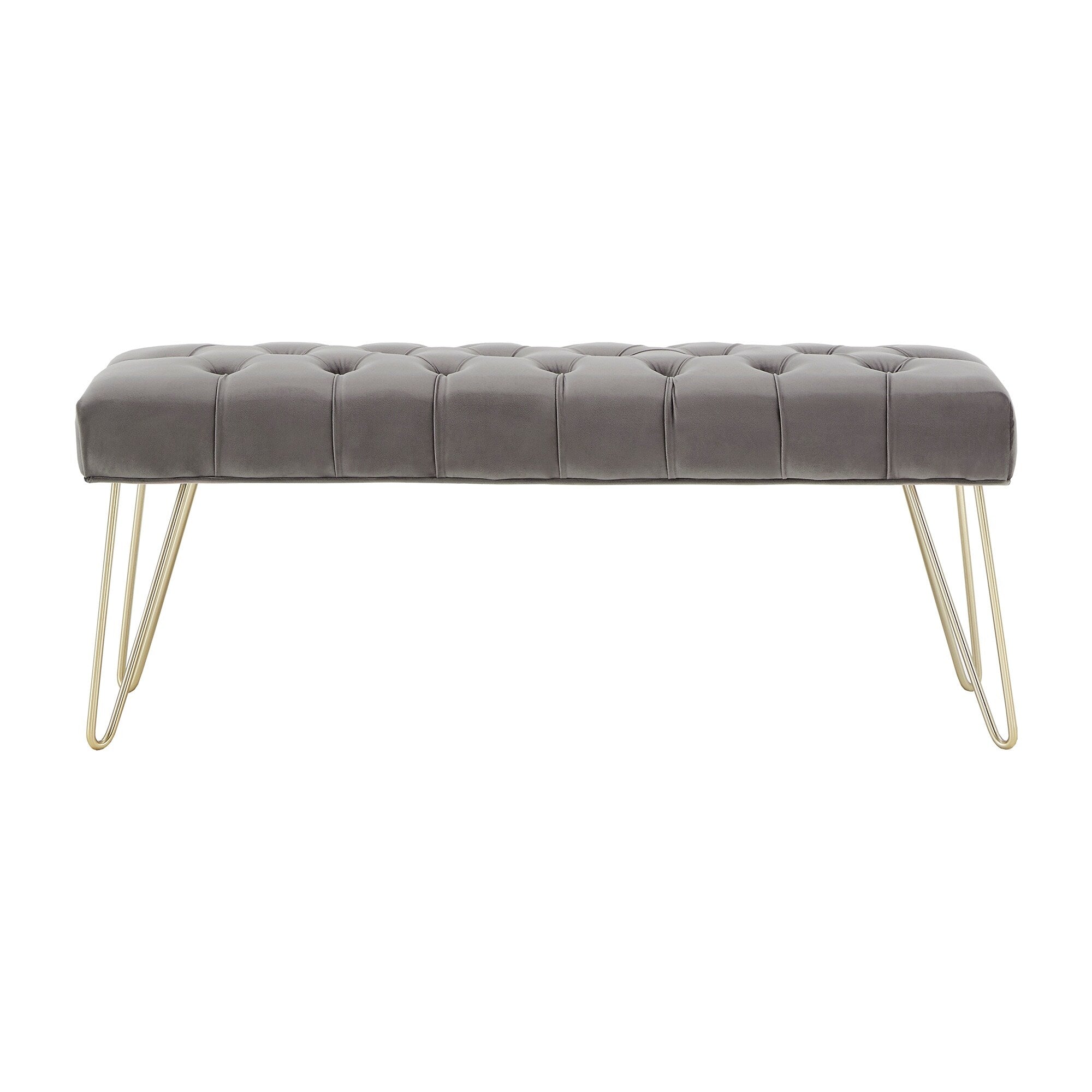 Klaus Velvet Tufted Bench by iNSPIRE Q Bold