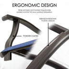 Kozyard Isabella High Swivel Bar Stools/Chair Set