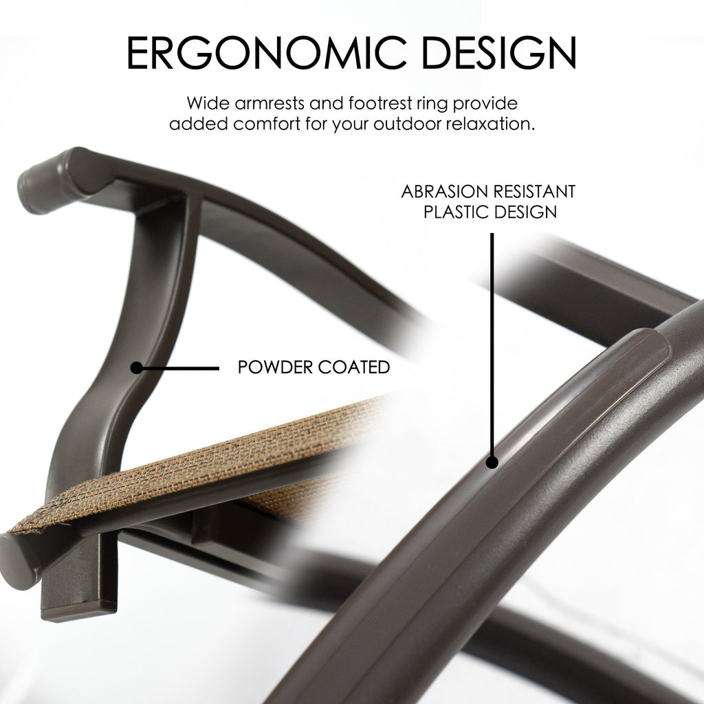 Kozyard Isabella High Swivel Bar Stools/Chair Set