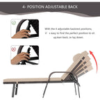 Kullavik 3-PiecesOutdoor Chaise Lounge Set