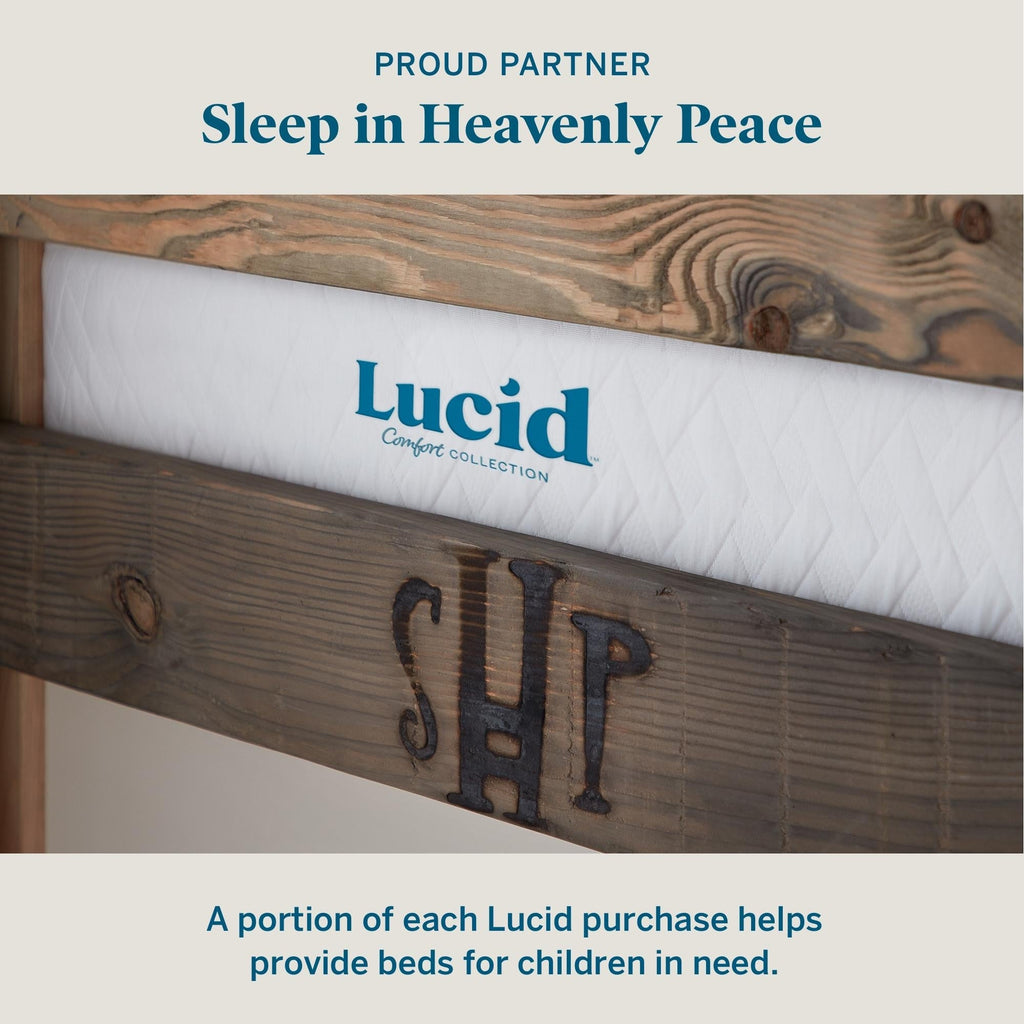 Lucid 12-inch Firm Gel Memory Foam Mattress