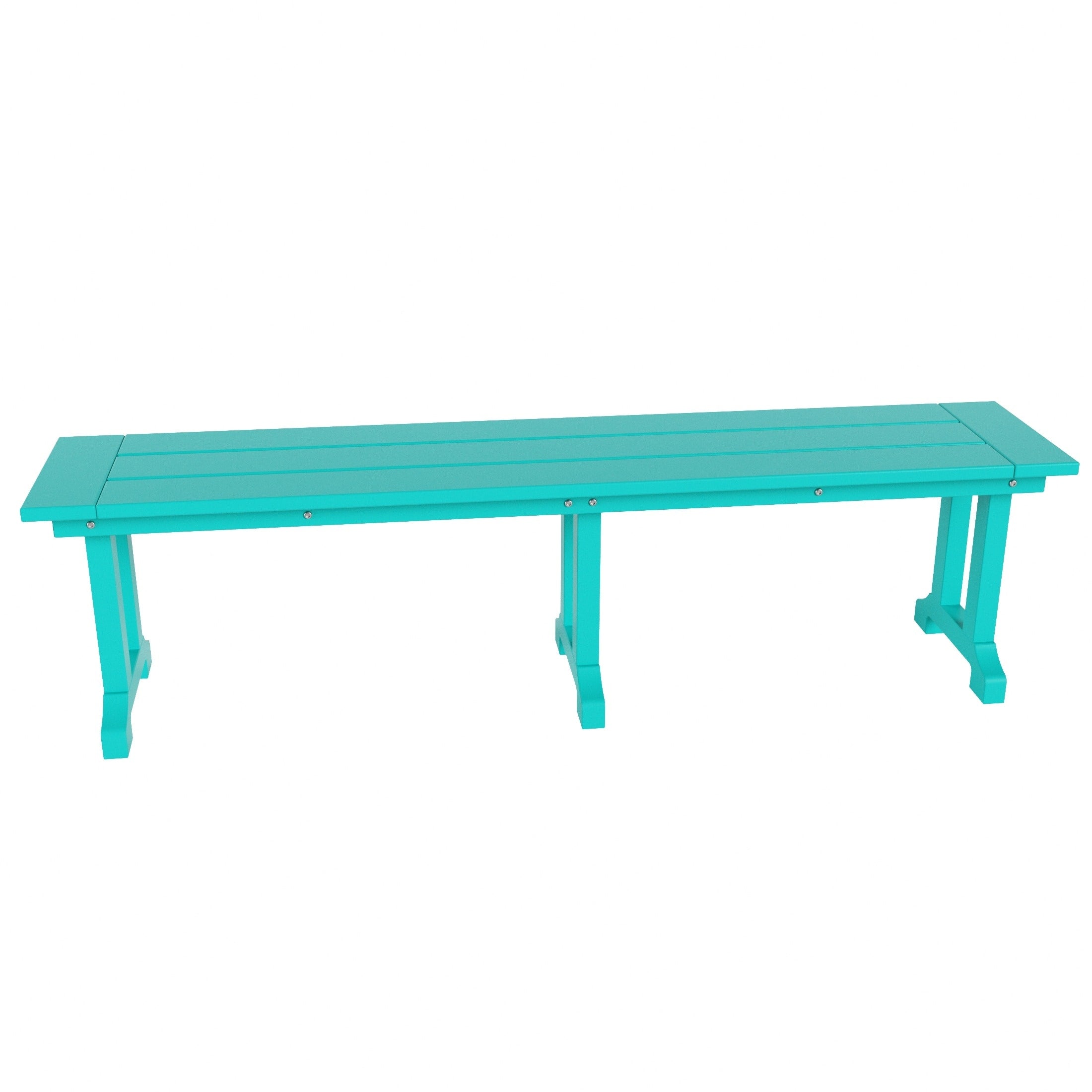 Polytrends Laguna Hdpe All Weather Outdoor Patio 65 Bench