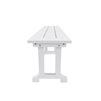 Polytrends Laguna Hdpe All Weather Outdoor Patio 65 Bench