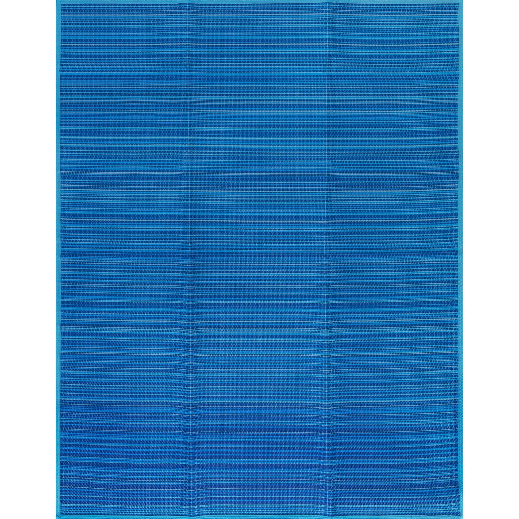 Lalune Beach Stripe Indoor Outdoor Area Rug
