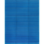 Lalune Beach Stripe Indoor Outdoor Area Rug