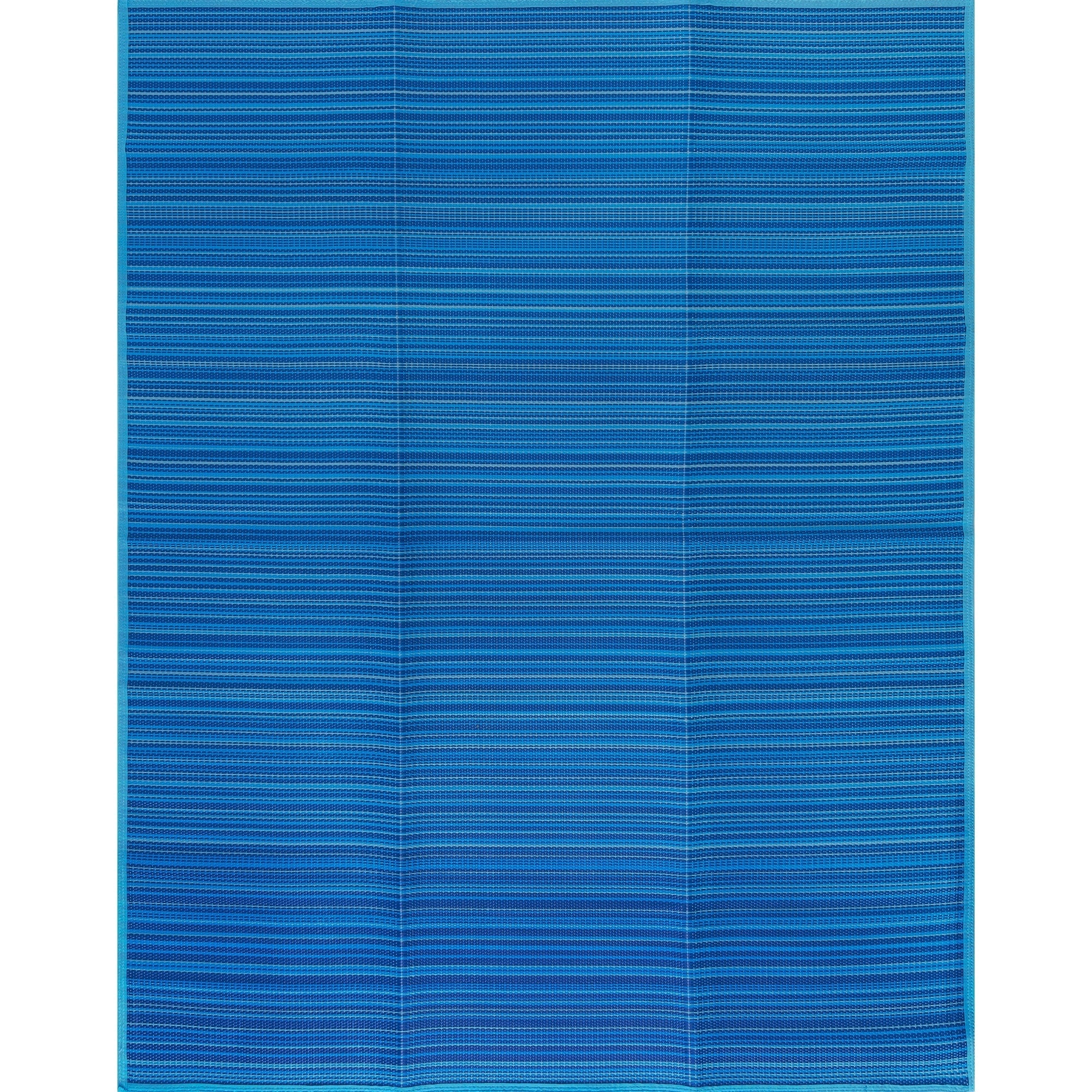 Lalune Beach Stripe Indoor Outdoor Area Rug