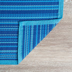 Lalune Beach Stripe Indoor Outdoor Area Rug
