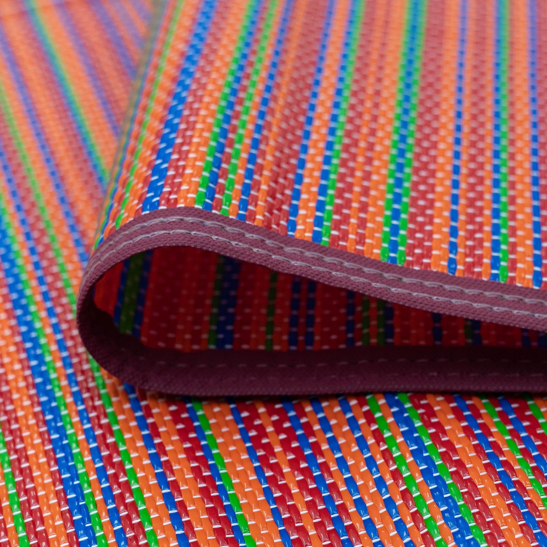 Lalune Beach Stripe Indoor Outdoor Area Rug