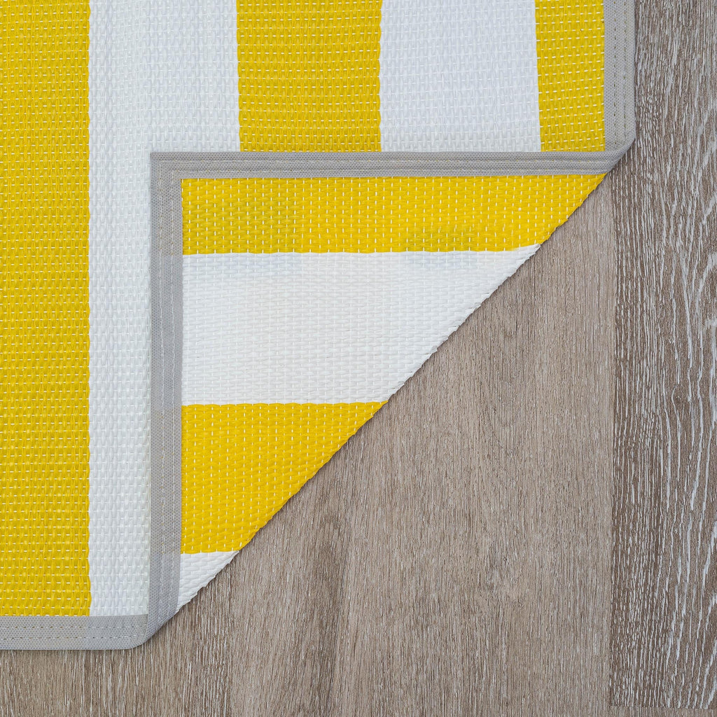 Lalune Beach Stripe Indoor Outdoor Area Rug