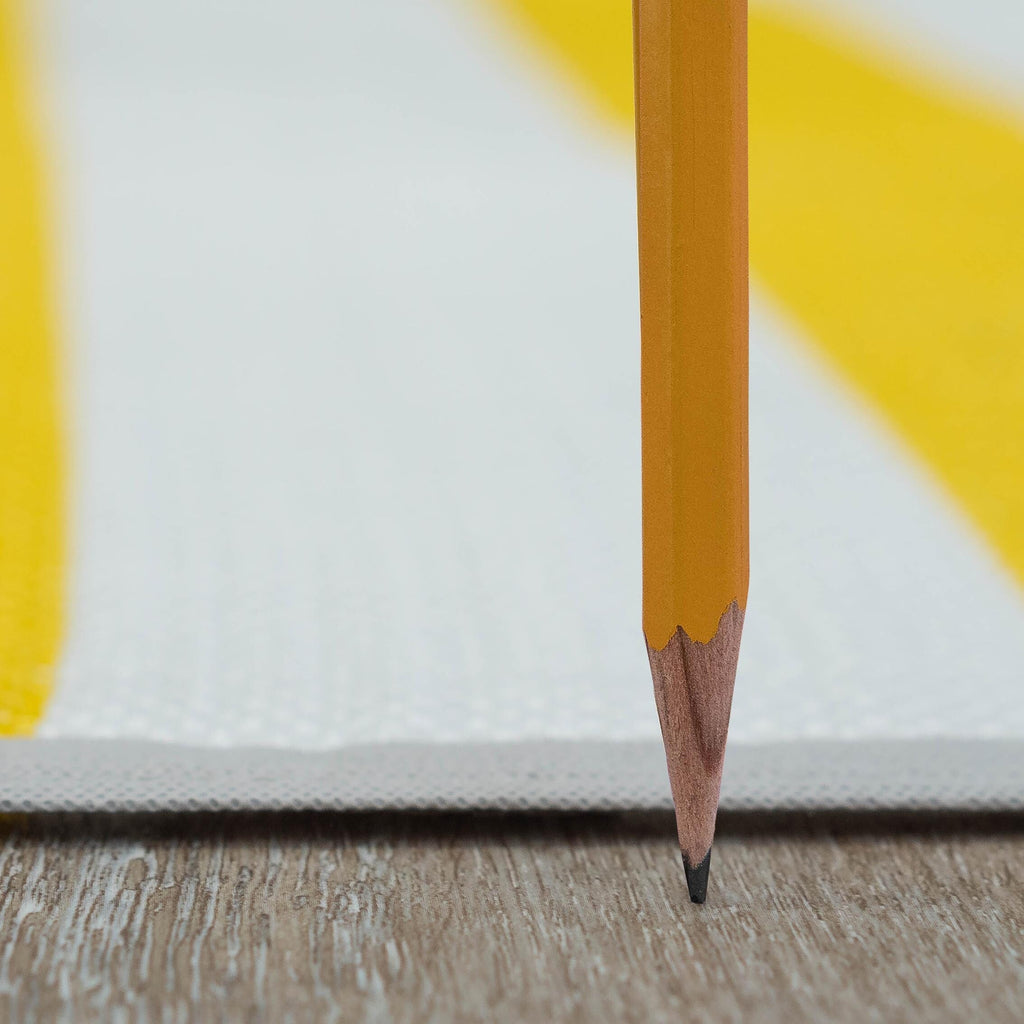 Lalune Beach Stripe Indoor Outdoor Area Rug