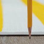 Lalune Beach Stripe Indoor Outdoor Area Rug