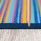 Lalune Beach Stripe Indoor Outdoor Area Rug